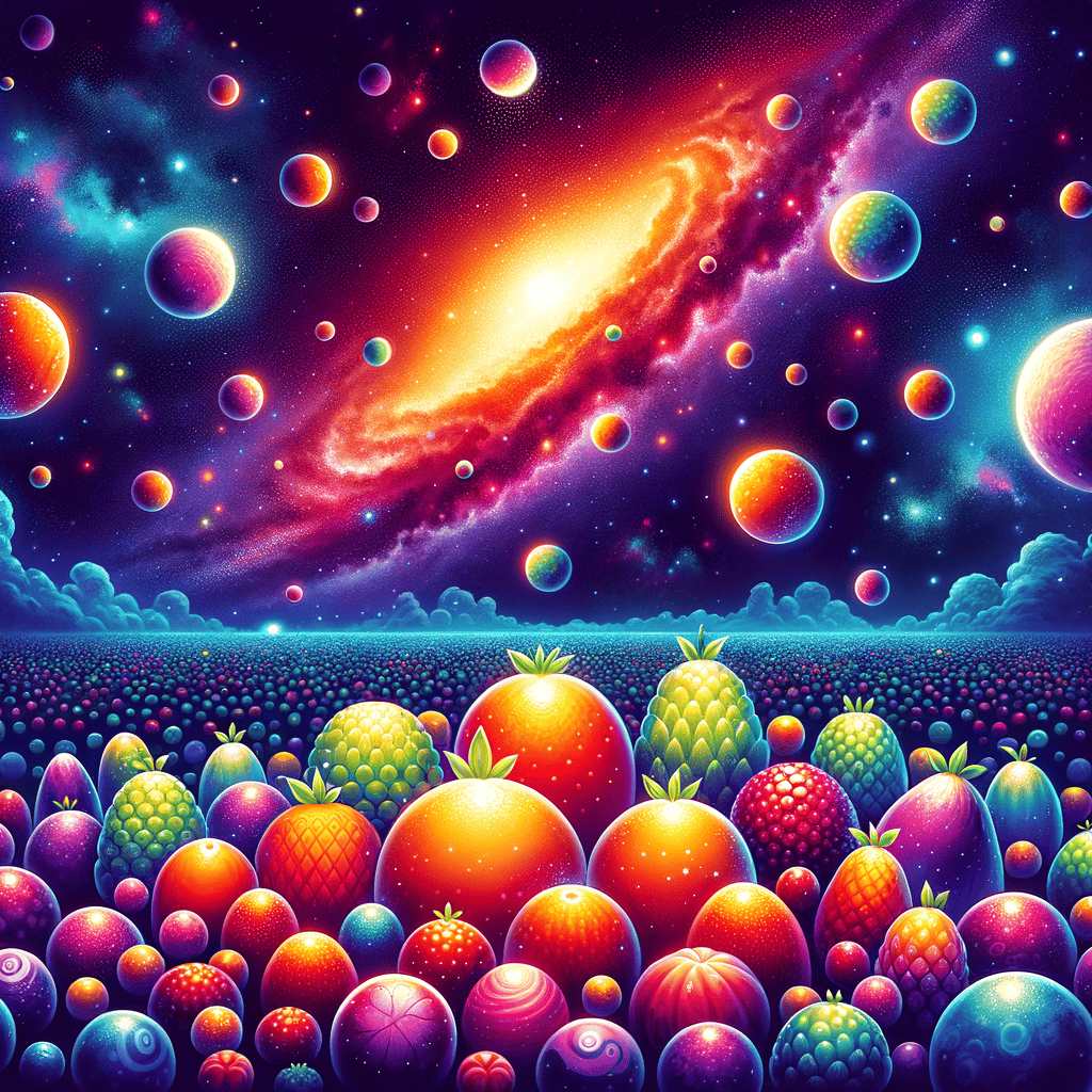 Alien Fruits Galaxy